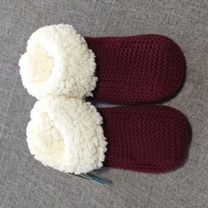 Muk Luks Shea Butter Faux Shearling Booties